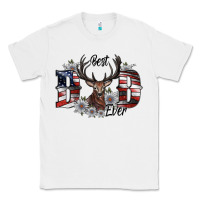 White best dad ever Classic Tee - SublimationCraftShop