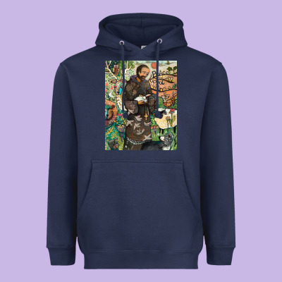 Saint Francis Heavyweight Hoodie Designed By Artchic