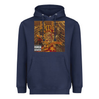 Navy Lamb of God killadelphia Heavyweight Hoodie - ArtChic