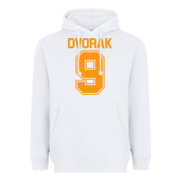 White Dvorak  Ninth Symphony Heavyweight Hoodie - ArtChic