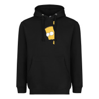 Black simpsons Heavyweight Hoodie - ArtChic