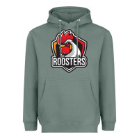 Sage rooster art Heavyweight Hoodie - ArtChic