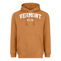 Meerkat vermont vintage state athletic style pullover hoodie Heavyweight Hoodie - ArtChic
