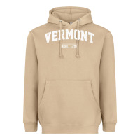 Mushroom vermont vintage state athletic style pullover hoodie Heavyweight Hoodie - ArtChic