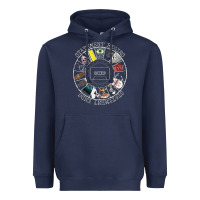 Navy THE MAGNUS ARCHIVES Heavyweight Hoodie - ArtChic