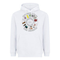 White THE MAGNUS ARCHIVES Heavyweight Hoodie - ArtChic