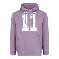 Lavender number 11 shirt sports player number back of shirt Heavyweight Hoodie - ArtChic