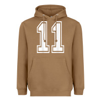 Toasted Coconut number 11 shirt sports player number back of shirt Heavyweight Hoodie - ArtChic