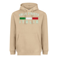 Mushroom valle d'aosta italia italy region typography design Heavyweight Hoodie - ArtChic