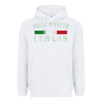 White valle d'aosta italia italy region typography design Heavyweight Hoodie - ArtChic