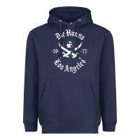Navy die' hunns Heavyweight Hoodie - ArtChic