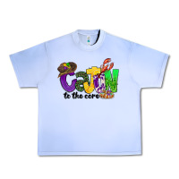 Grape Ice cajun to the core mardi gras Urban Heavy Tee - CowGirlArtShop