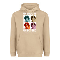 Mushroom unbought unbossed shirley chisholm retro vintage gift long sleeve t sh Heavyweight Hoodie - ArtChic
