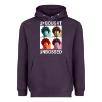 Plum unbought unbossed shirley chisholm retro vintage gift long sleeve t sh Heavyweight Hoodie - ArtChic