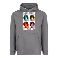 Storm unbought unbossed shirley chisholm retro vintage gift long sleeve t sh Heavyweight Hoodie - ArtChic