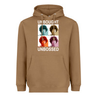 Toasted Coconut unbought unbossed shirley chisholm retro vintage gift long sleeve t sh Heavyweight Hoodie - ArtChic