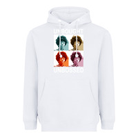 White unbought unbossed shirley chisholm retro vintage gift long sleeve t sh Heavyweight Hoodie - ArtChic