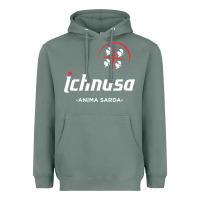 Sage ichnusa Heavyweight Hoodie - ArtChic