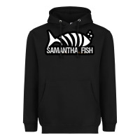 Black SAMANTHA FISH MUSIC ARTWORK Essential Heavyweight Hoodie - ArtChic