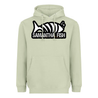 Matcha SAMANTHA FISH MUSIC ARTWORK Essential Heavyweight Hoodie - ArtChic