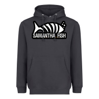 Smoke SAMANTHA FISH MUSIC ARTWORK Essential Heavyweight Hoodie - ArtChic