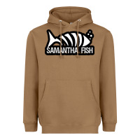 Toasted Coconut SAMANTHA FISH MUSIC ARTWORK Essential Heavyweight Hoodie - ArtChic