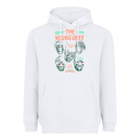 White THE YOUNG ONES Heavyweight Hoodie - ArtChic