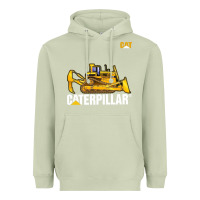 Matcha bulldozercat 1 Heavyweight Hoodie - ArtChic