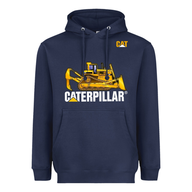 Bulldozercat 1 Heavyweight Hoodie by ArtChic | Teevron