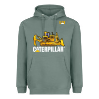 Sage bulldozercat 1 Heavyweight Hoodie - ArtChic