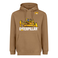 Toasted Coconut bulldozercat 1 Heavyweight Hoodie - ArtChic