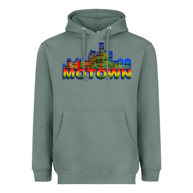 Motown Heavyweight Hoodie by ArtChic | Teevron