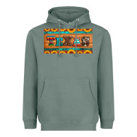 Sage texas sunflowers license plate Heavyweight Hoodie - Artiststas