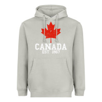 Moon Dust vintage canada est.1867 maple leaf canadian flag r Heavyweight Hoodie - ArtChic