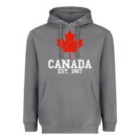 Storm vintage canada est.1867 maple leaf canadian flag r Heavyweight Hoodie - ArtChic