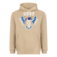 Mushroom US Air Force Security Forces Heavyweight Hoodie - ArtChic