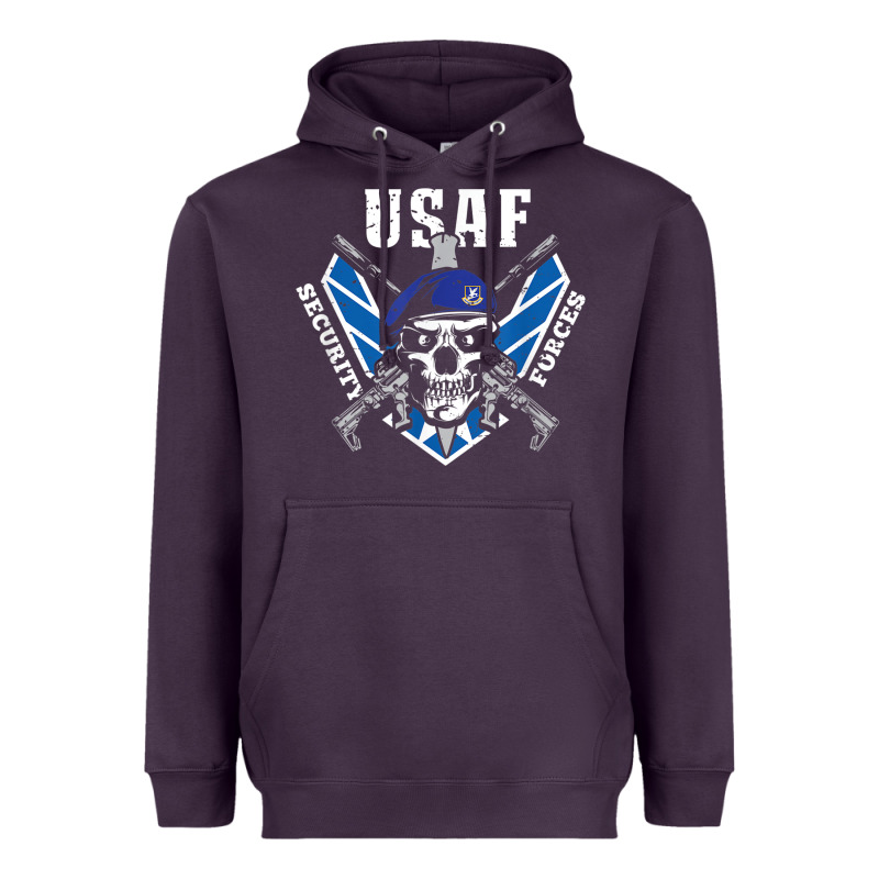 Us Air Force Security Forces Heavyweight Hoodie by ArtChic | Teevron
