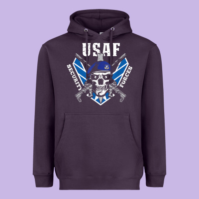 Us Air Force Security Forces Heavyweight Hoodie Designed By Artchic