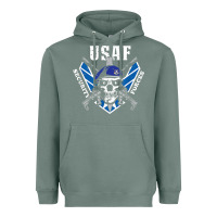 Sage US Air Force Security Forces Heavyweight Hoodie - ArtChic