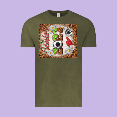 Senior 2023 Soccer Vintage Tee Designed By Tumblerdesignbyshophia