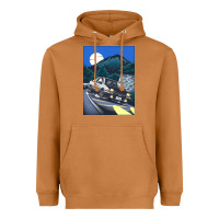 Initial D Poster Hipster Heavyweight Hoodie | Teevron