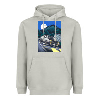 Moon Dust initial d poster hipster Heavyweight Hoodie - ArtChic