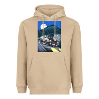 Mushroom initial d poster hipster Heavyweight Hoodie - ArtChic