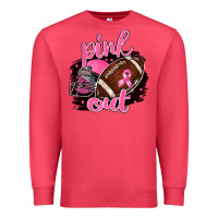 Cardinal Pink Out Football Premium Sweatshirt - BarkalooDesign
