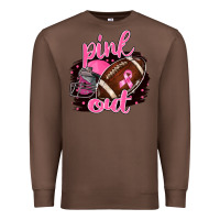 Chestnut Pink Out Football Premium Sweatshirt - BarkalooDesign