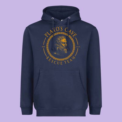 Platos Cave Rescue Team Ancient Greek Philosophy P Heavyweight Hoodie Designed By Artchic