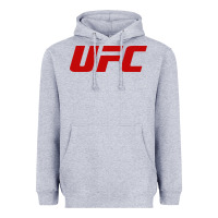 Heather Grey ⭐ UFC'CHAMPIONSHIP ⭐collections⭐ design Heavyweight Hoodie - ArtChic