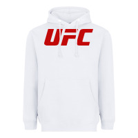 White ⭐ UFC'CHAMPIONSHIP ⭐collections⭐ design Heavyweight Hoodie - ArtChic