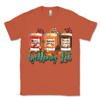 Copper Candles with Fall Getting Lit Classic Tee - texasbilliewilder