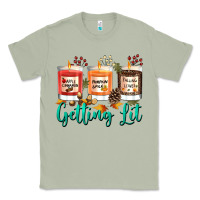 Matcha Candles with Fall Getting Lit Classic Tee - texasbilliewilder